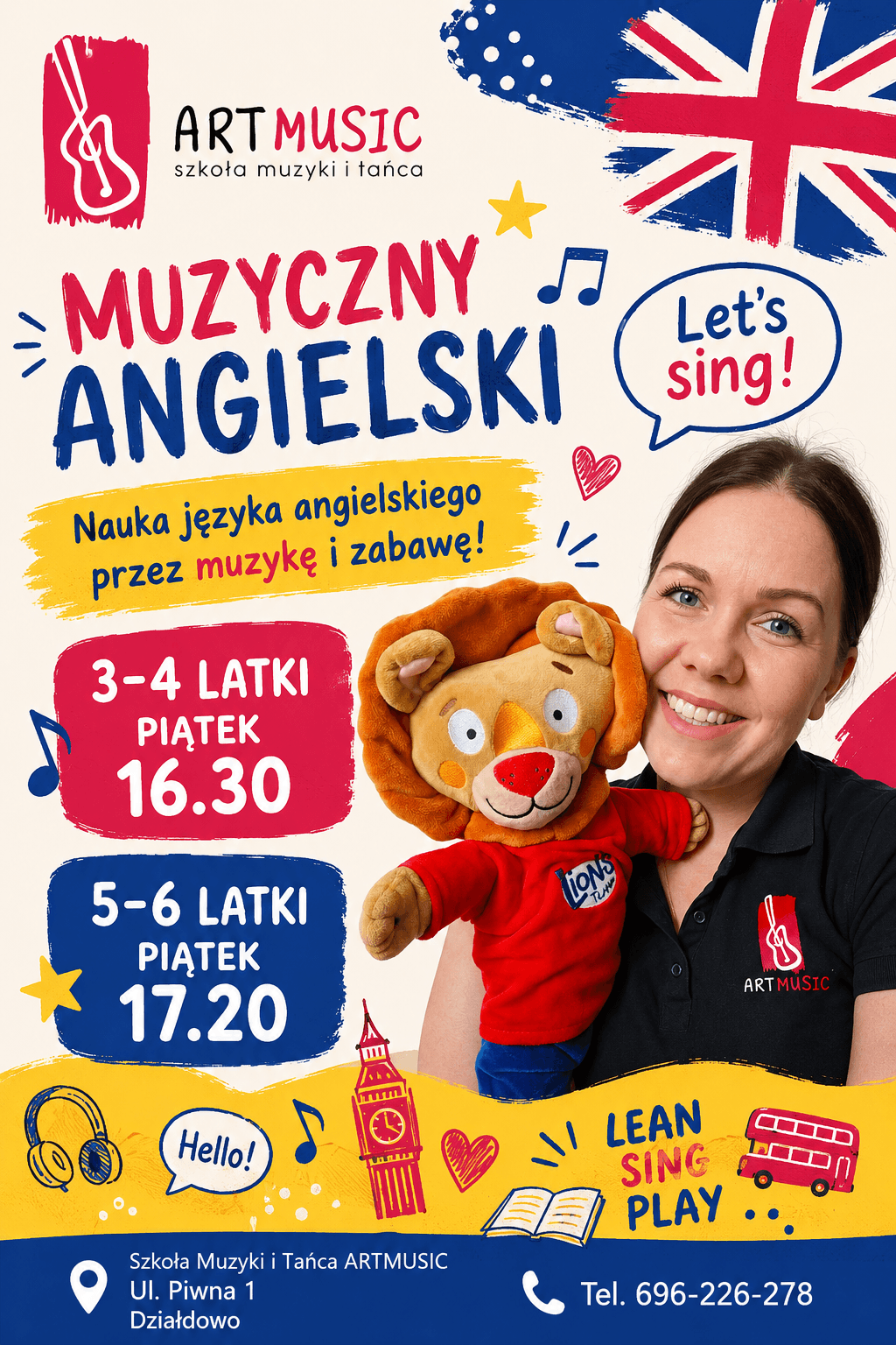 Grafika rekrutacyjna ARTMUSIC 2