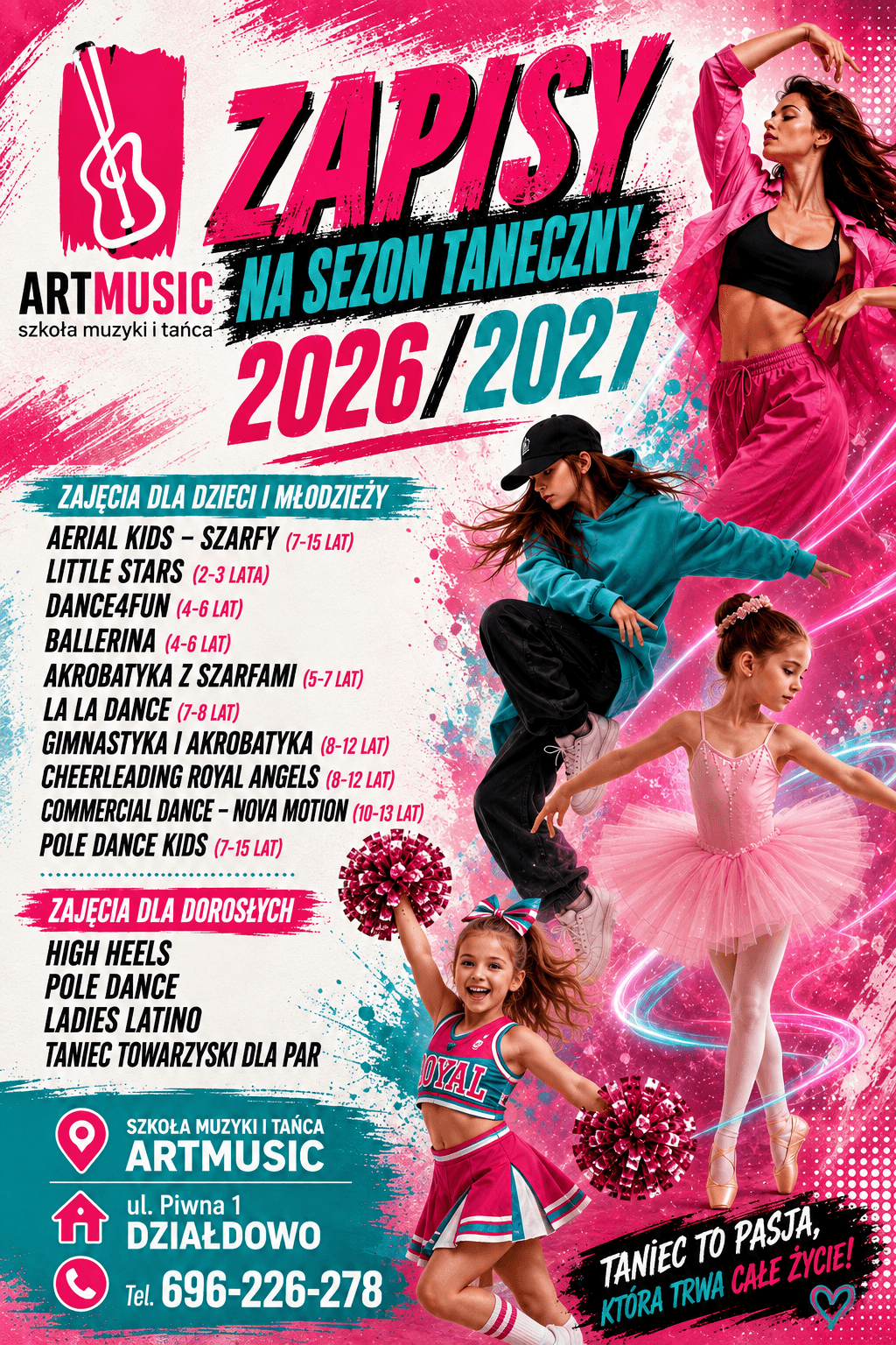 Grafika rekrutacyjna ARTMUSIC 6